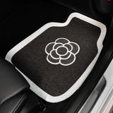 Maxbell Car Floor Mats Universal Wear Resistant PU Leather Carpet for Suvs Cars Front