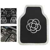 Maxbell Car Floor Mats Universal Wear Resistant PU Leather Carpet for Suvs Cars Front