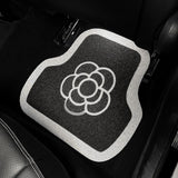 Maxbell Car Floor Mats Universal Wear Resistant PU Leather Carpet for Suvs Cars Rear