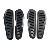 Maxbell 2 Pieces Air Flow Intake Cover Hood Scoops 13x4.3inch Bonnet Vent Hood Cover Style A