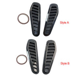 Maxbell 2 Pieces Air Flow Intake Cover Hood Scoops 13x4.3inch Bonnet Vent Hood Cover Style A