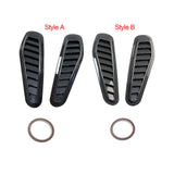 Maxbell 2 Pieces Air Flow Intake Cover Hood Scoops 13x4.3inch Bonnet Vent Hood Cover Style A