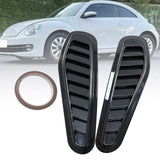 Maxbell 2 Pieces Air Flow Intake Cover Hood Scoops 13x4.3inch Bonnet Vent Hood Cover Style A