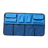 Maxbell Car Backseat Organizer Backseat Hanging Organizer for SUV Travel Phones net bag Blue