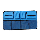 Maxbell Car Backseat Organizer Backseat Hanging Organizer for SUV Travel Phones net bag Blue