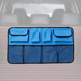 Maxbell Car Backseat Organizer Backseat Hanging Organizer for SUV Travel Phones net bag Blue