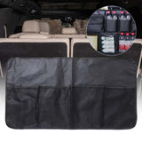 Maxbell Car Backseat Organizer Backseat Hanging Organizer for SUV Travel Phones Simple Black