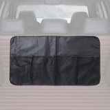 Maxbell Car Backseat Organizer Backseat Hanging Organizer for SUV Travel Phones Simple Black