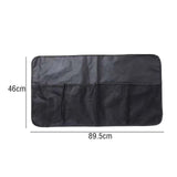 Maxbell Car Backseat Organizer Backseat Hanging Organizer for SUV Travel Phones Simple Black