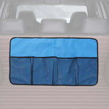 Maxbell Car Backseat Organizer Backseat Hanging Organizer for SUV Travel Phones Simple Blue