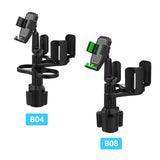 Maxbell Car Cup Holder Expander with Phone Holder for Mugs Coffee Cups Snacks