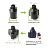 Maxbell Car Cup Holder Expander with Phone Holder for Mugs Coffee Cups Snacks