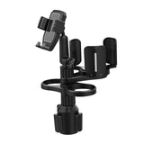 Maxbell Car Cup Holder Expander with Phone Holder for Mugs Coffee Cups Snacks
