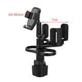 Maxbell Car Cup Holder Expander with Phone Holder for Mugs Coffee Cups Snacks