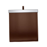 Maxbell Car Trash Can Hanging Vehicle Rubbish Container for Office Camping Auto Brown