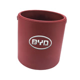 Maxbell Car Garbage Can Front Seat Travel Essentials Car Storage Bucket for Byd red