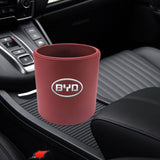 Maxbell Car Garbage Can Front Seat Travel Essentials Car Storage Bucket for Byd red