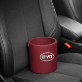 Maxbell Car Garbage Can Front Seat Travel Essentials Car Storage Bucket for Byd red