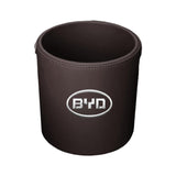 Maxbell Car Garbage Can Front Seat Travel Essentials Car Storage Bucket for Byd dark brown