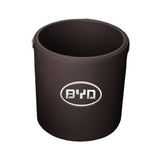 Maxbell Car Garbage Can Front Seat Travel Essentials Car Storage Bucket for Byd dark brown