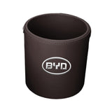 Maxbell Car Garbage Can Front Seat Travel Essentials Car Storage Bucket for Byd dark brown