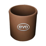Maxbell Car Garbage Can Front Seat Travel Essentials Car Storage Bucket for Byd brown