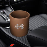 Maxbell Car Garbage Can Front Seat Travel Essentials Car Storage Bucket for Byd brown