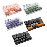 Maxbell Temporary Car Phone Number Keyboard Automobile Parking Phone Number Plate pink