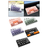 Maxbell Temporary Car Phone Number Keyboard Automobile Parking Phone Number Plate pink