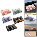 Maxbell Temporary Car Phone Number Keyboard Automobile Parking Phone Number Plate pink