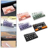 Maxbell Temporary Car Phone Number Keyboard Automobile Parking Phone Number Plate pink