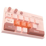 Maxbell Temporary Car Phone Number Keyboard Automobile Parking Phone Number Plate pink