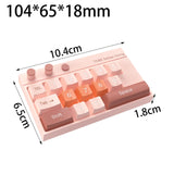 Maxbell Temporary Car Phone Number Keyboard Automobile Parking Phone Number Plate pink