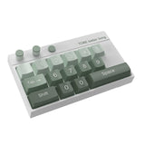 Maxbell Temporary Car Phone Number Keyboard Automobile Parking Phone Number Plate green