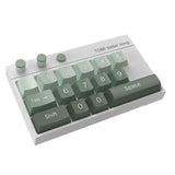 Maxbell Temporary Car Phone Number Keyboard Automobile Parking Phone Number Plate green