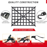 Maxbell Cargo Net for Pickup Truck Bed Compatible Simple Installation Mesh Organizer S