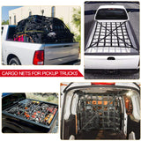 Maxbell Cargo Net for Pickup Truck Bed Compatible Simple Installation Mesh Organizer S