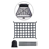 Maxbell Cargo Net for Pickup Truck Bed Compatible Simple Installation Mesh Organizer S
