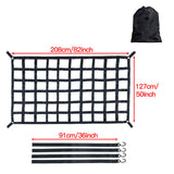 Maxbell Cargo Net for Pickup Truck Bed Compatible Simple Installation Mesh Organizer L