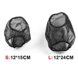 Maxbell Cold Air Intake Cover Durable Air Intake Filter Sock Cover for Off Roads 12x15cm