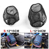 Maxbell Cold Air Intake Cover Durable Air Intake Filter Sock Cover for Off Roads 12x15cm