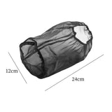 Maxbell Cold Air Intake Cover Durable Air Intake Filter Sock Cover for Off Roads 12x24cm
