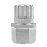 Maxbell Wheel Locking Nut Key Steel Anti Thefts Screw Remover for Audi A3