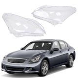 Maxbell Headlight Cover Accessories Compatible for Infiniti 2010-2013 G37 Sedan L 260601NM0C