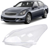 Maxbell Headlight Cover Accessories Compatible for Infiniti 2010-2013 G37 Sedan L 260601NM0C