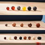 Maxbell Buddha Statue Car Rearview Mirror Pendant Gift Tassel Car Hanging Decoration red tassel