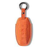 Maxbell Car Key Fob Cover Auto Accessory Key Case for Byd Seal Yuan Plus Atto 3 Orange
