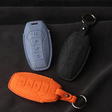 Maxbell Car Key Fob Cover Auto Accessory Key Case for Byd Seal Yuan Plus Atto 3 Orange