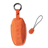 Maxbell Car Key Fob Cover Auto Accessory Key Case for Byd Seal Yuan Plus Atto 3 Orange