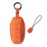 Maxbell Car Key Fob Cover Auto Accessory Key Case for Byd Seal Yuan Plus Atto 3 Orange